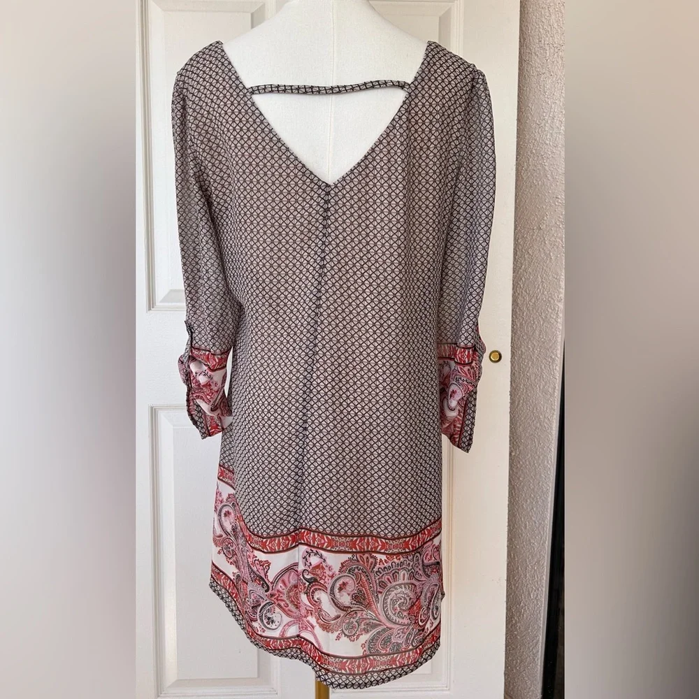 Speechless Brand Paisley Print Shift‎ Dress Size Large